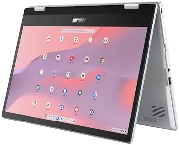 ASUS Chromebook Flip CX1 — convertible táctil, Celeron N4500, 8GB, 128GB